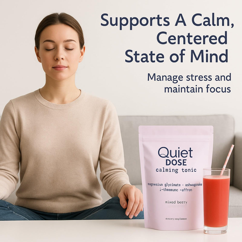 Dotkara Quiet Dose sticks pack for quick, sugar-free relaxation.