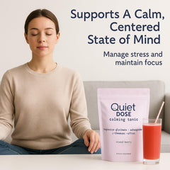 Dotkara Quiet Dose sticks pack for quick, sugar-free relaxation.