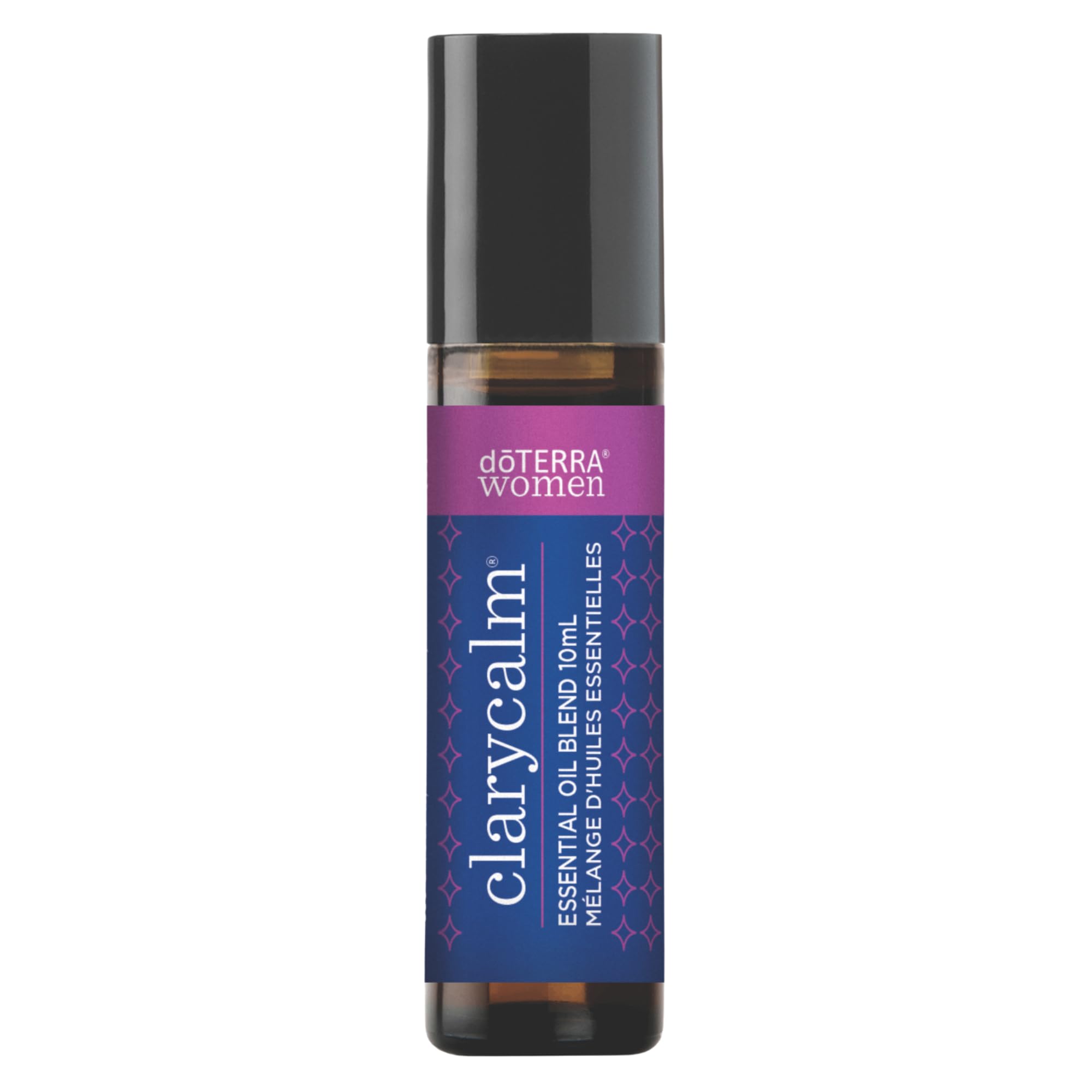 doTERRA Clary Calm bottle pour for easy aromatherapy and calm evenings.