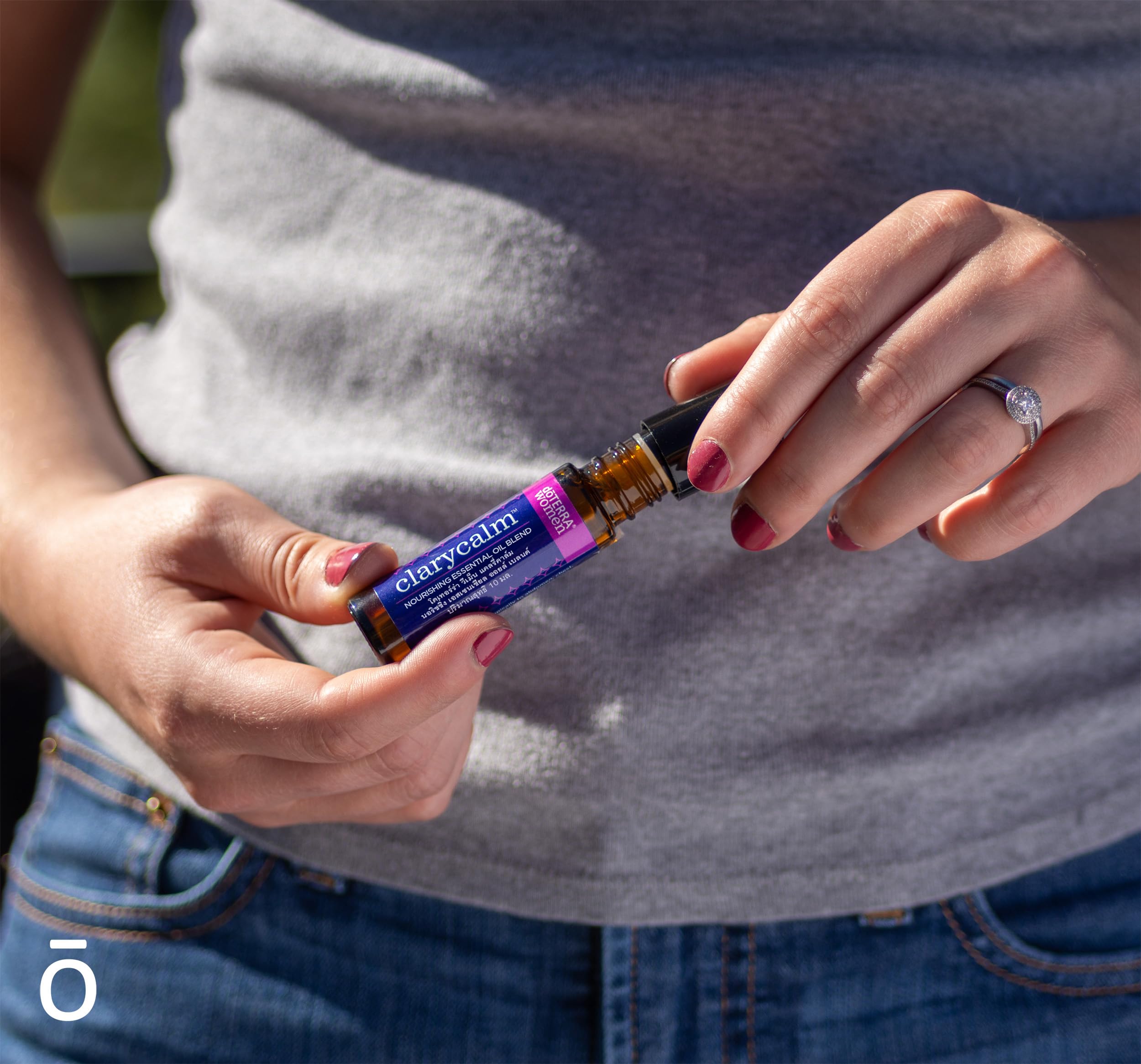 doTERRA Clary Calm ingredients list hints at a botanical blend for balance.