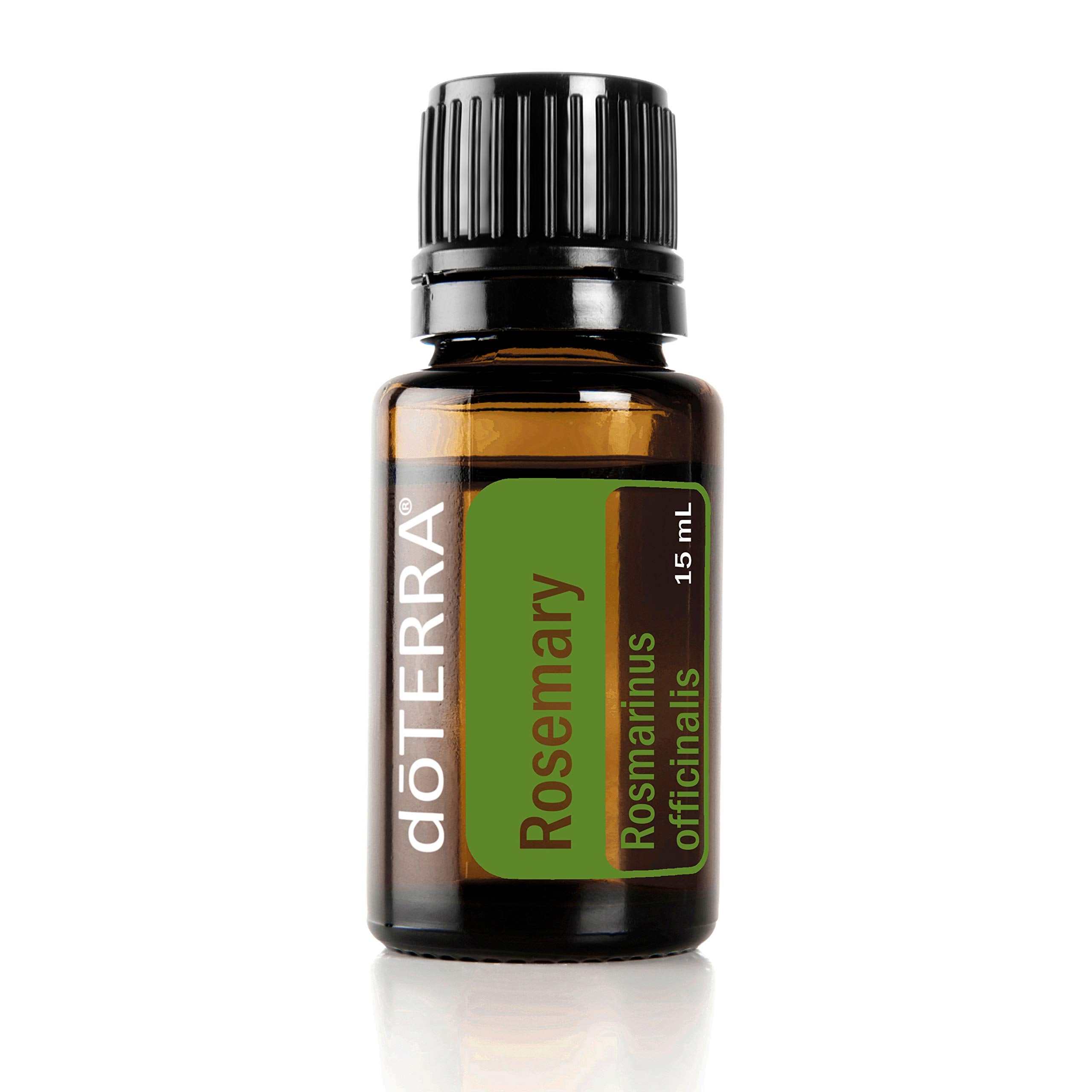 doTERRA rosemary essential oil 15 mL bottle with fresh herbal aroma for cooking and diffusion