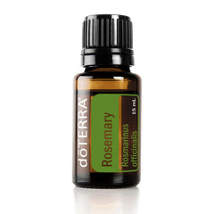 doTERRA rosemary essential oil 15 mL bottle with fresh herbal aroma for cooking and diffusion