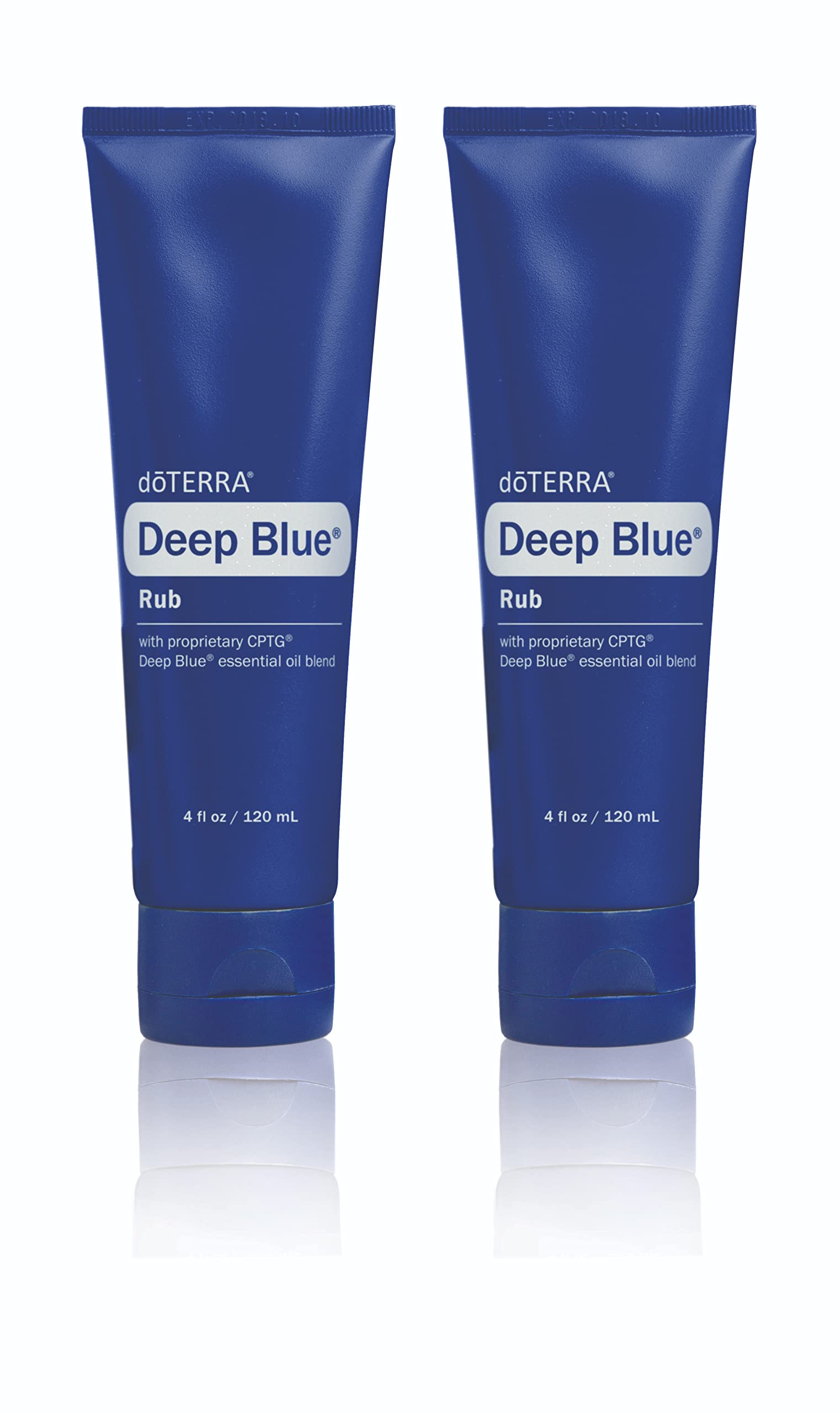 doTERRA Deep Blue Rub 4oz tube ready for massage and relief