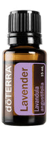 doTERRA Lavender essential oil bottle with 15 ml for calming routines