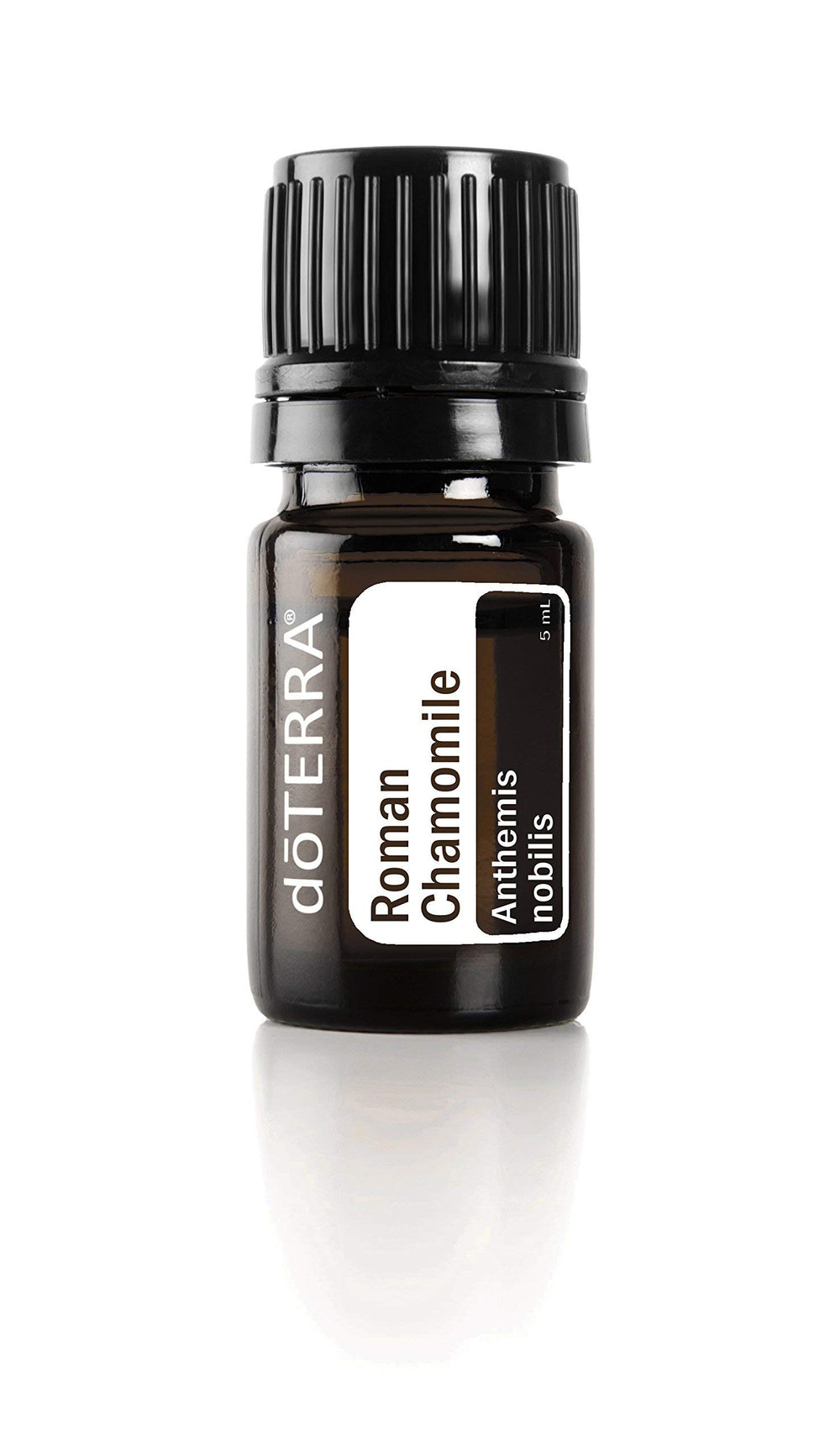 doTERRA Roman Chamomile essential oil bottle—calming aroma for skin, mind and body