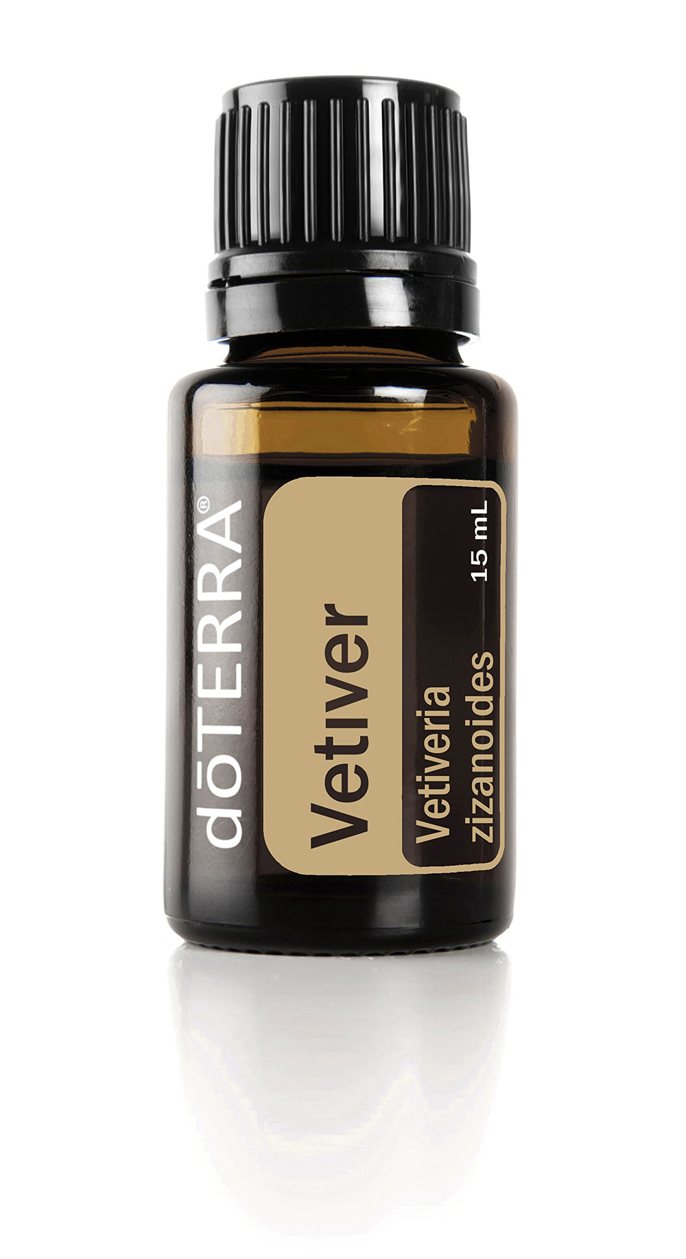 doTERRA Vetiver 15 ml bottle — calming aroma for relaxation and sleep