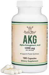 Double Wood AKG bottle front for daily use and healthy aging support.