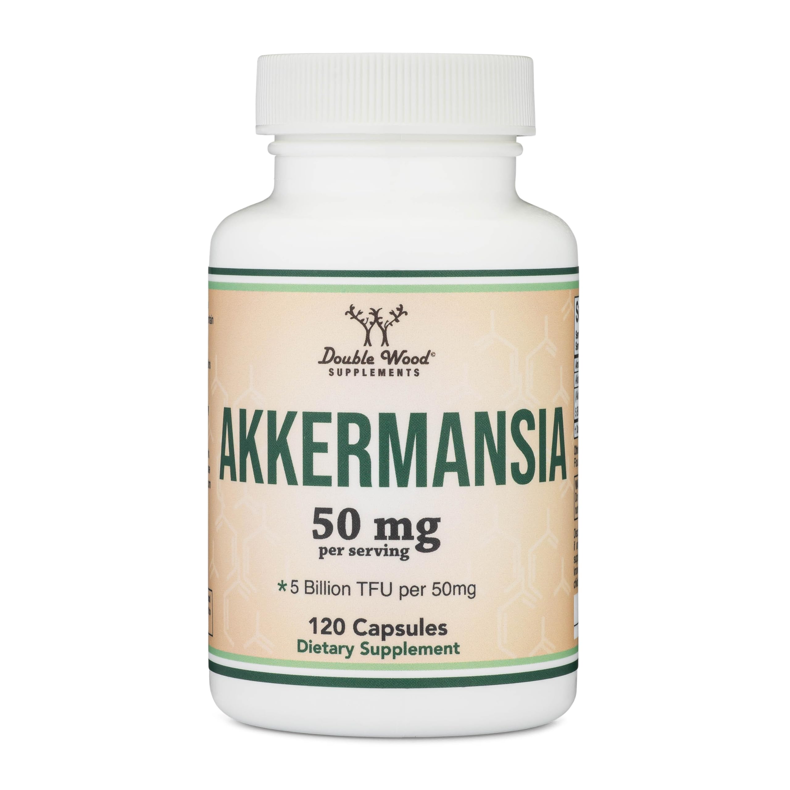 Double Wood Akkermansia US manufacturing seal demonstrates safety and accountability.