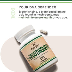 Double Wood Ergothioneine two-bottle pack signals a four-month supply.