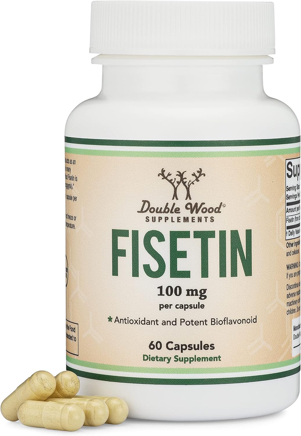 Double Wood Fisetin lab analysis seal signals manufacturing standards