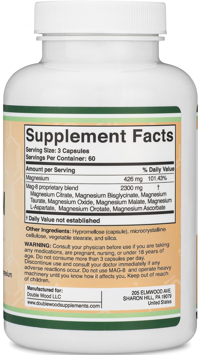 MAG-8 bottle on pantry shelf signaling quality and convenience