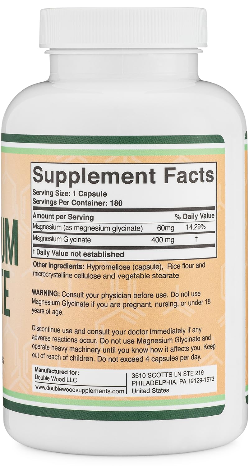 Dosage information on container aids consistent daily intake.