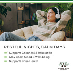 Double Wood Magnesium Glycinate uses globally sourced ingredients to support consistent quality.