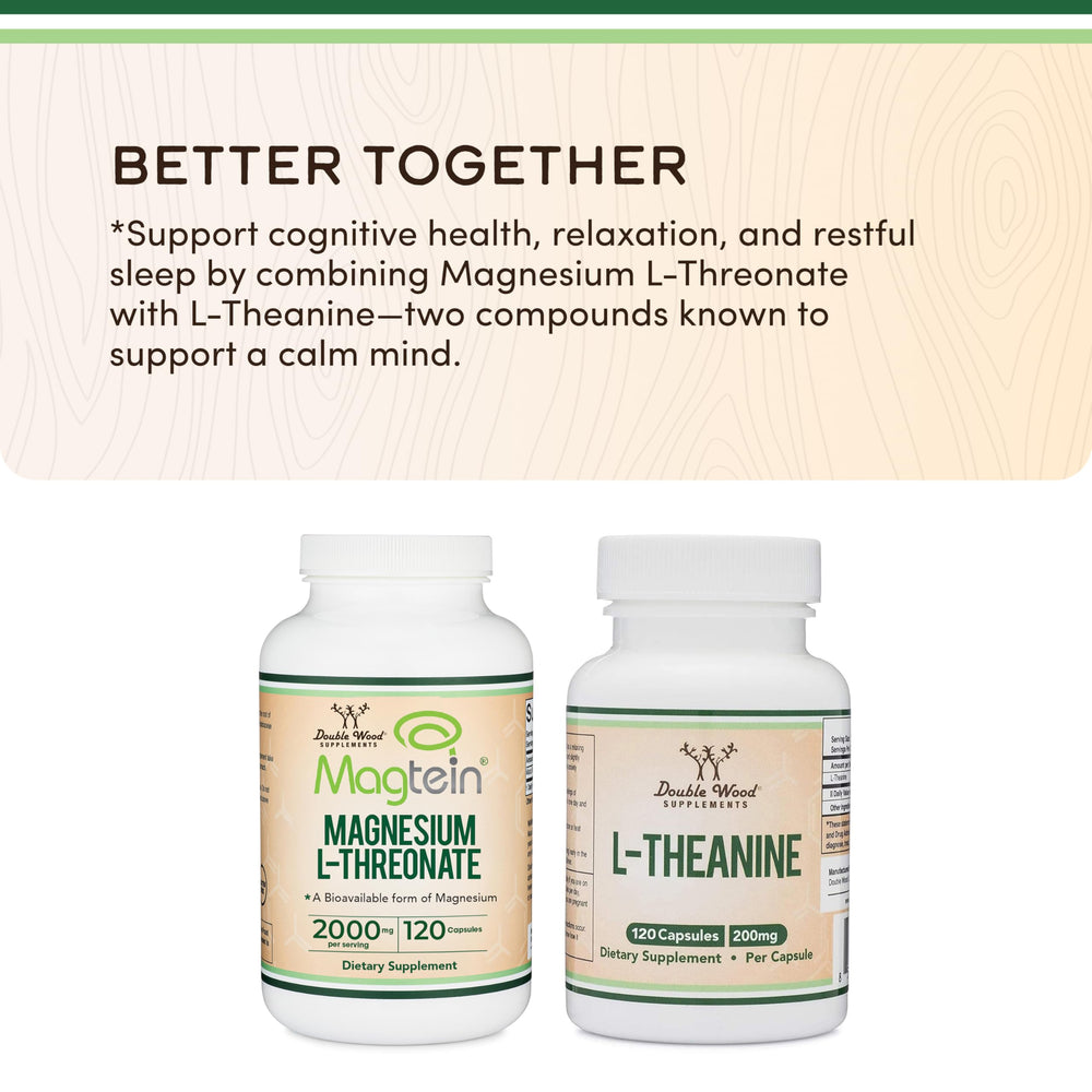 Double Wood Magtein sustainable packaging emphasis for wellness