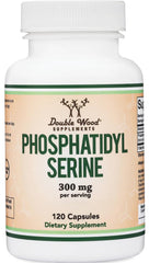 Double Wood PhosphatidylSerine bottle for daily cognitive support