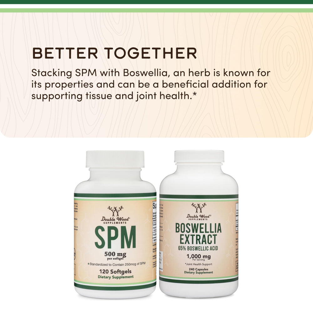 Double Wood SPM Max allergen warning for fish and soy sensitivity