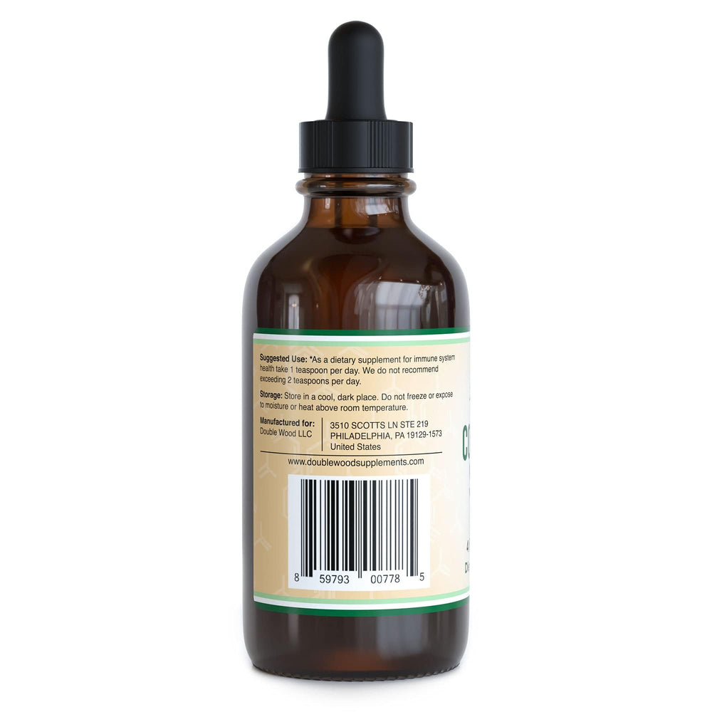 Pack of 2 Double Wood Colloidal Silver bottles for extended use