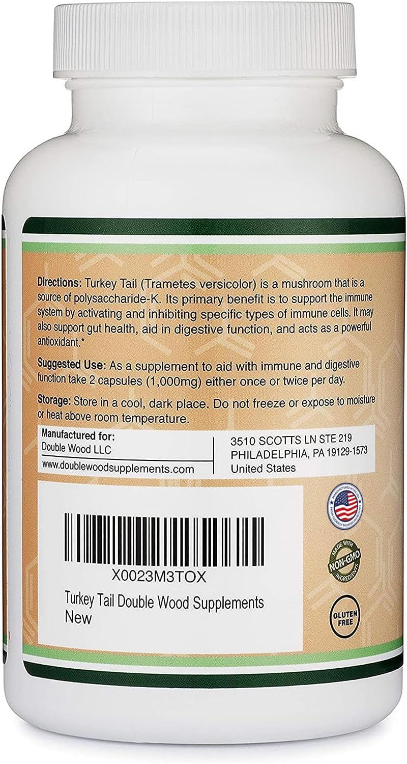 Double Wood packaging detail hints 2-month supply value