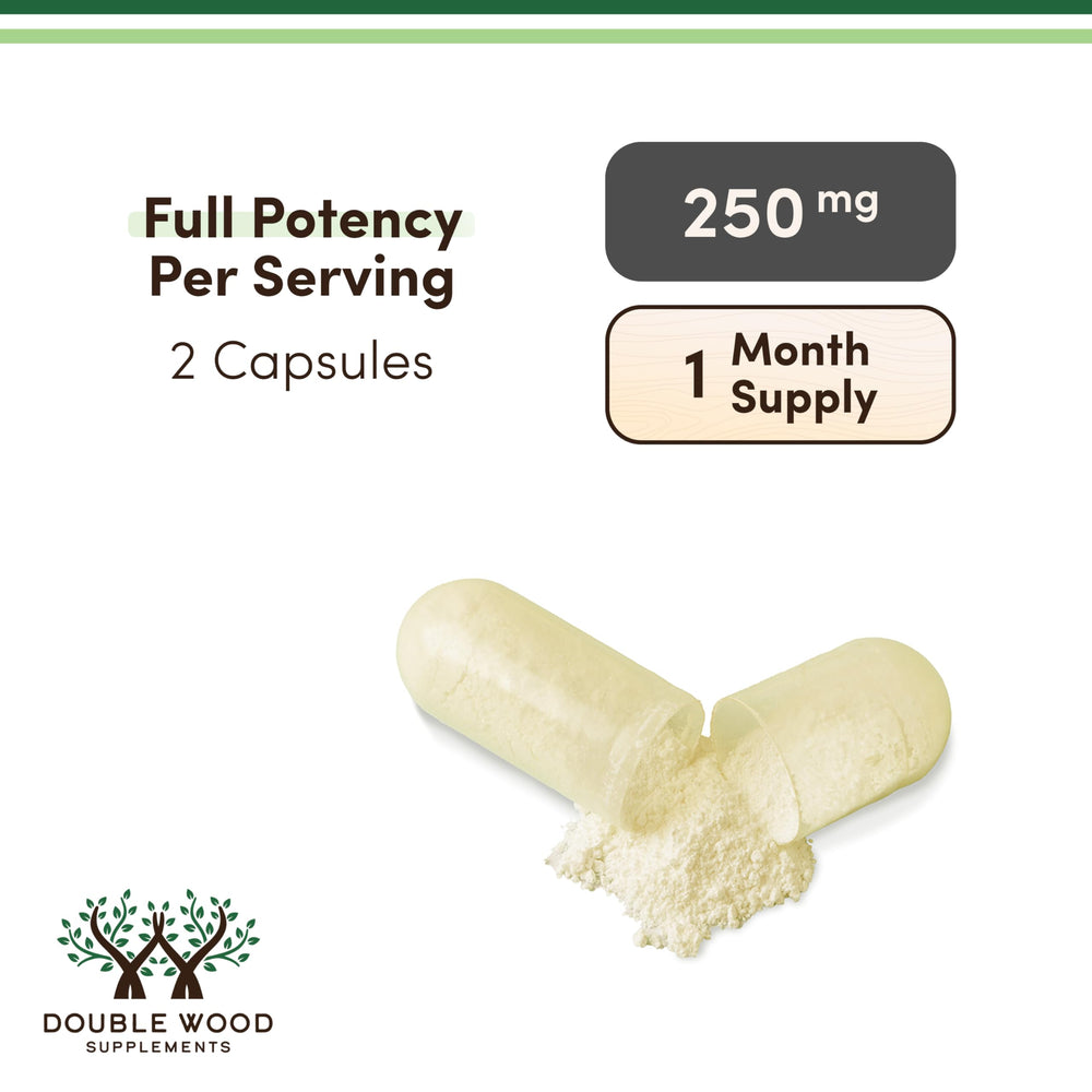 Supplement facts label highlighting high lactoferrin content