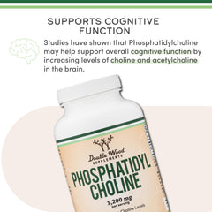 Double Wood ingredients: sunflower and soy lecithin close-up for cognitive support.