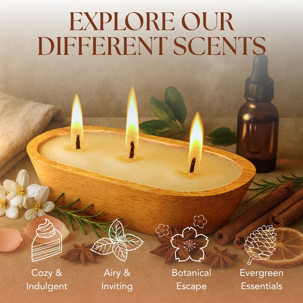 Dough Bowl Candle Co. odor-neutralizer in bowl helps keep spaces fresh with natural fragrance.