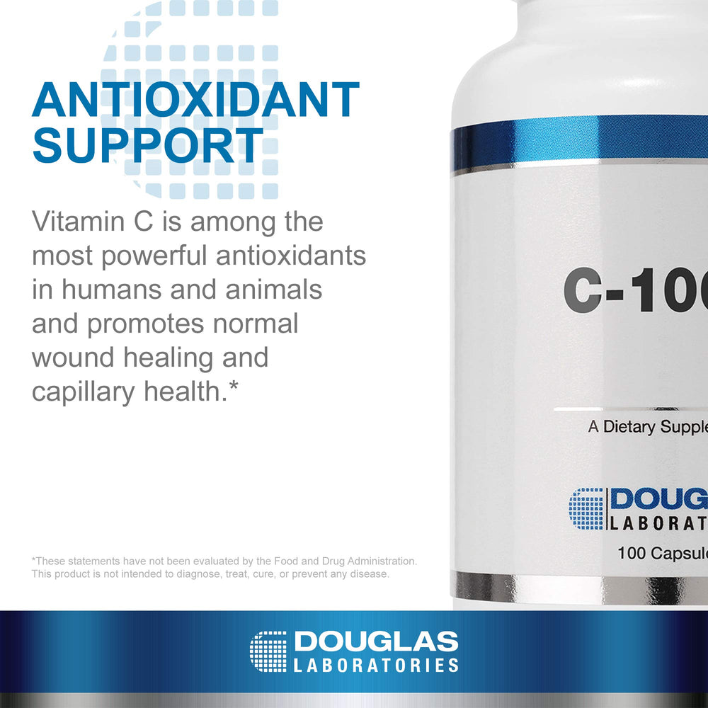 Douglas Laboratories C-1000 capsule close-up shows purity for daily use