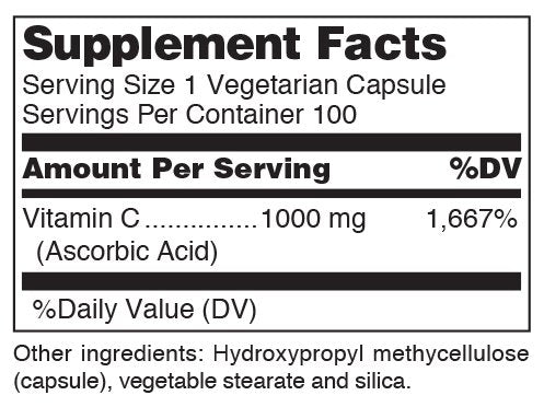 Douglas Laboratories C-1000 capsules close-up shows purity for daily use