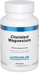 Douglas Laboratories Chelated Magnesium tablets in bottle for daily support