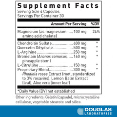 Closeup of Douglas Laboratories Cysto Renew capsules with smooth texture