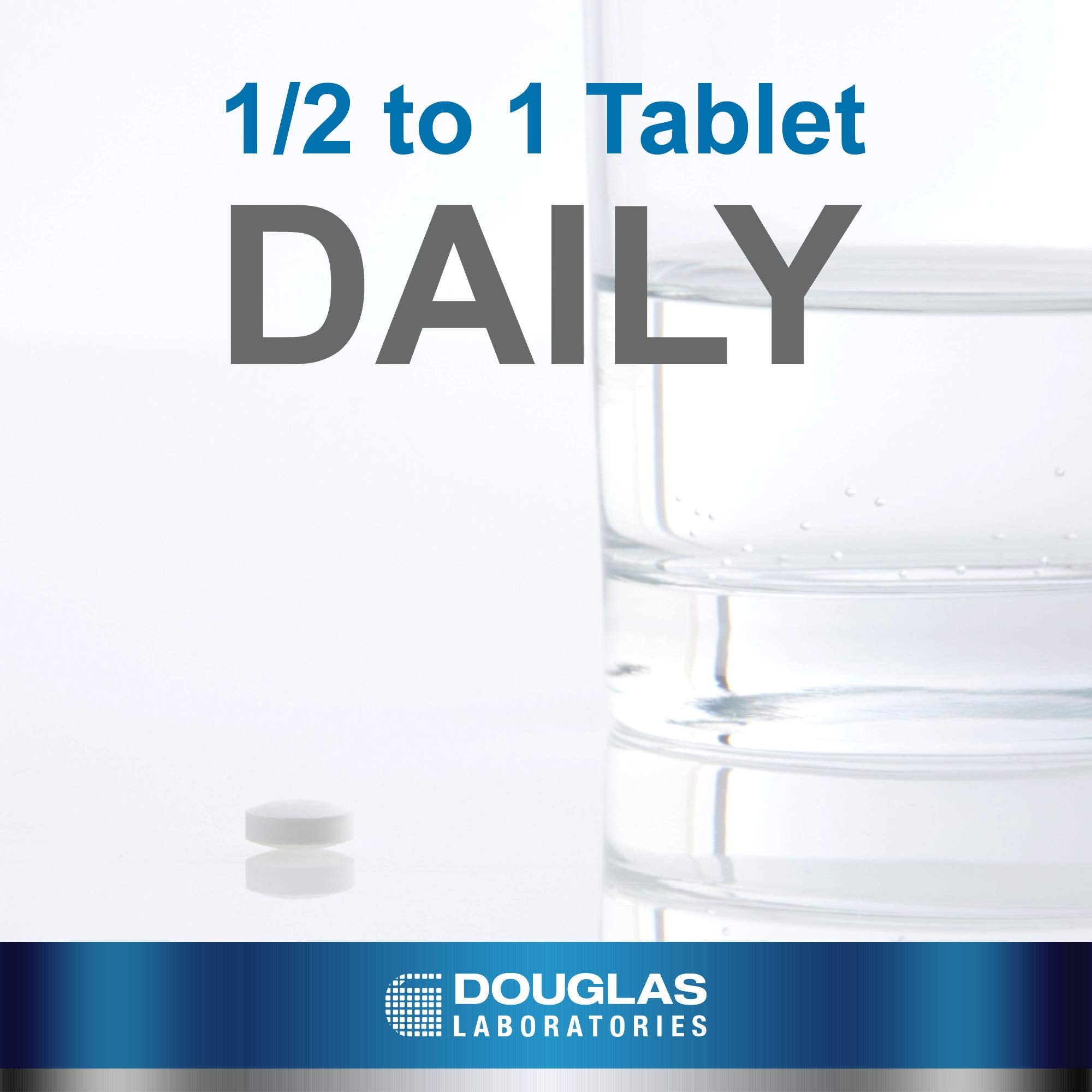 Douglas Laboratories DHEA 25 mg dissolvable tablets closeup highlights micronized texture for faster absorption