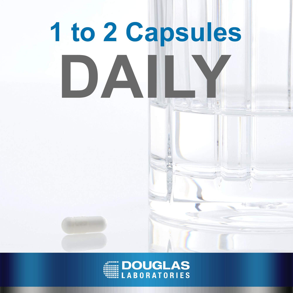 Douglas Laboratories DHEA 50 mg capsules sealed packaging conveys quality and convenient daily use