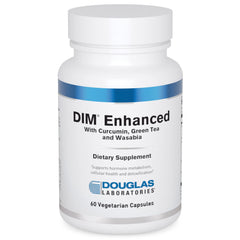 Douglas Laboratories DIM Enhanced bottle front showing label and hormone support potential