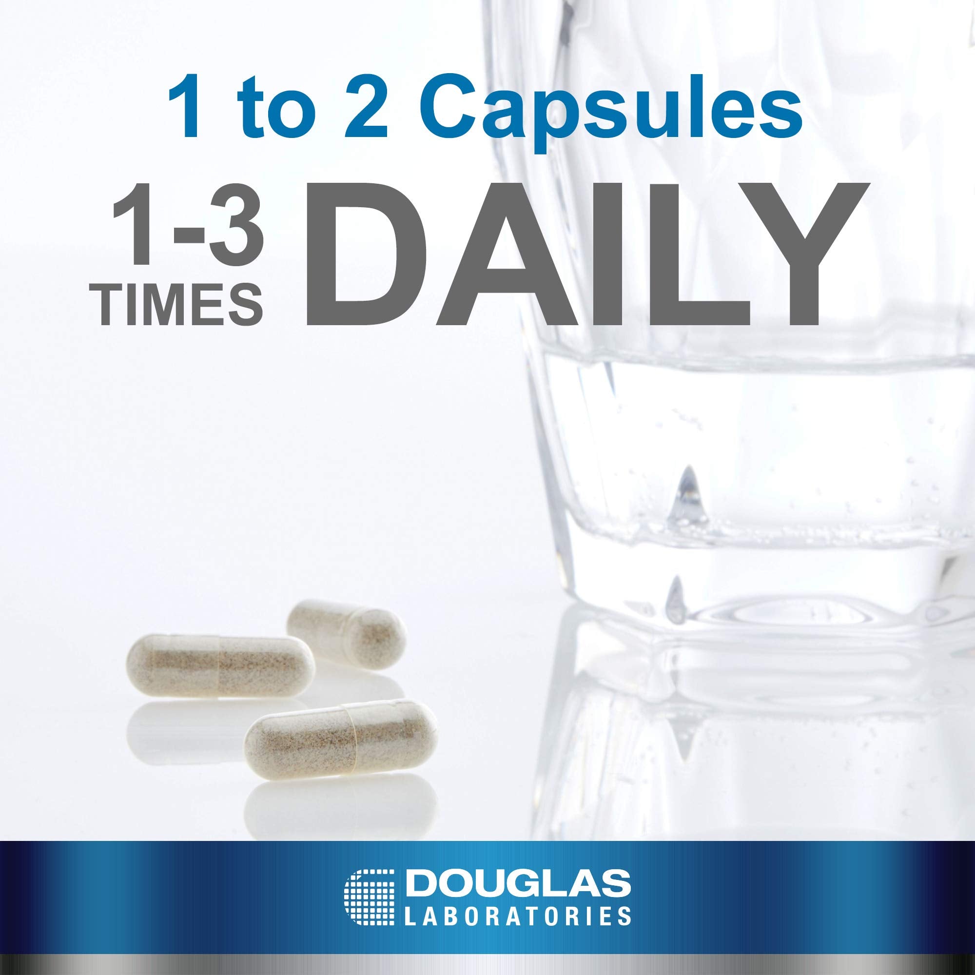 Douglas Laboratories Fiber-Plex capsules arranged for convenient daily use.
