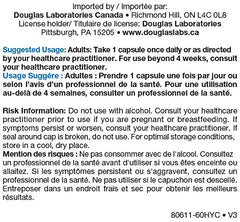 Douglas Laboratories GABA 500mg label details and ingredients