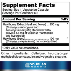 Hawthorne Max-V capsules close-up highlighting easy daily supplement form.
