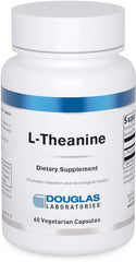 Douglas Laboratories L-Theanine bottle front for calm support