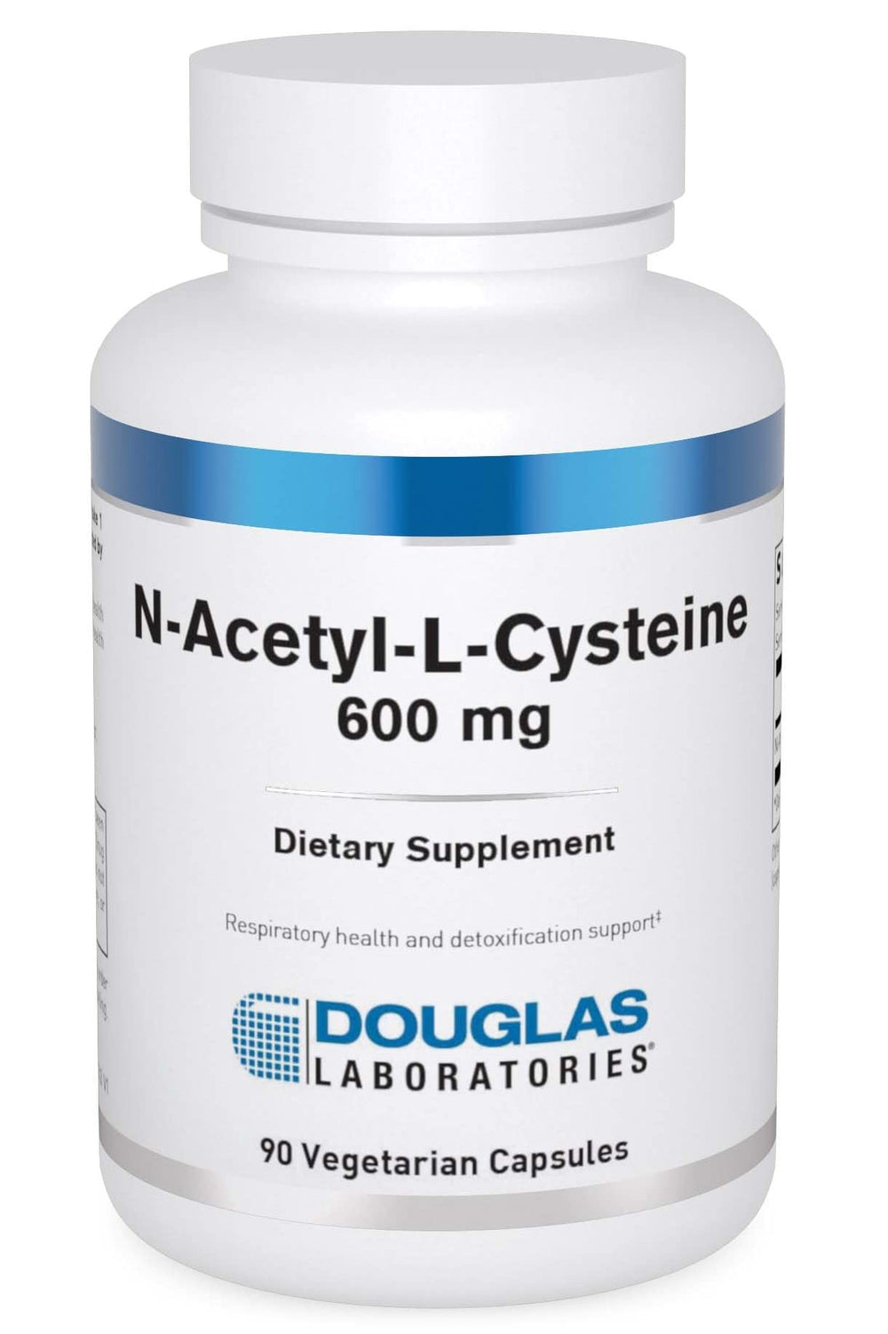 Douglas Laboratories NAC 600 mg bottle shown for antioxidant support