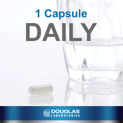 Douglas Laboratories NAC label with serving size and ingredients