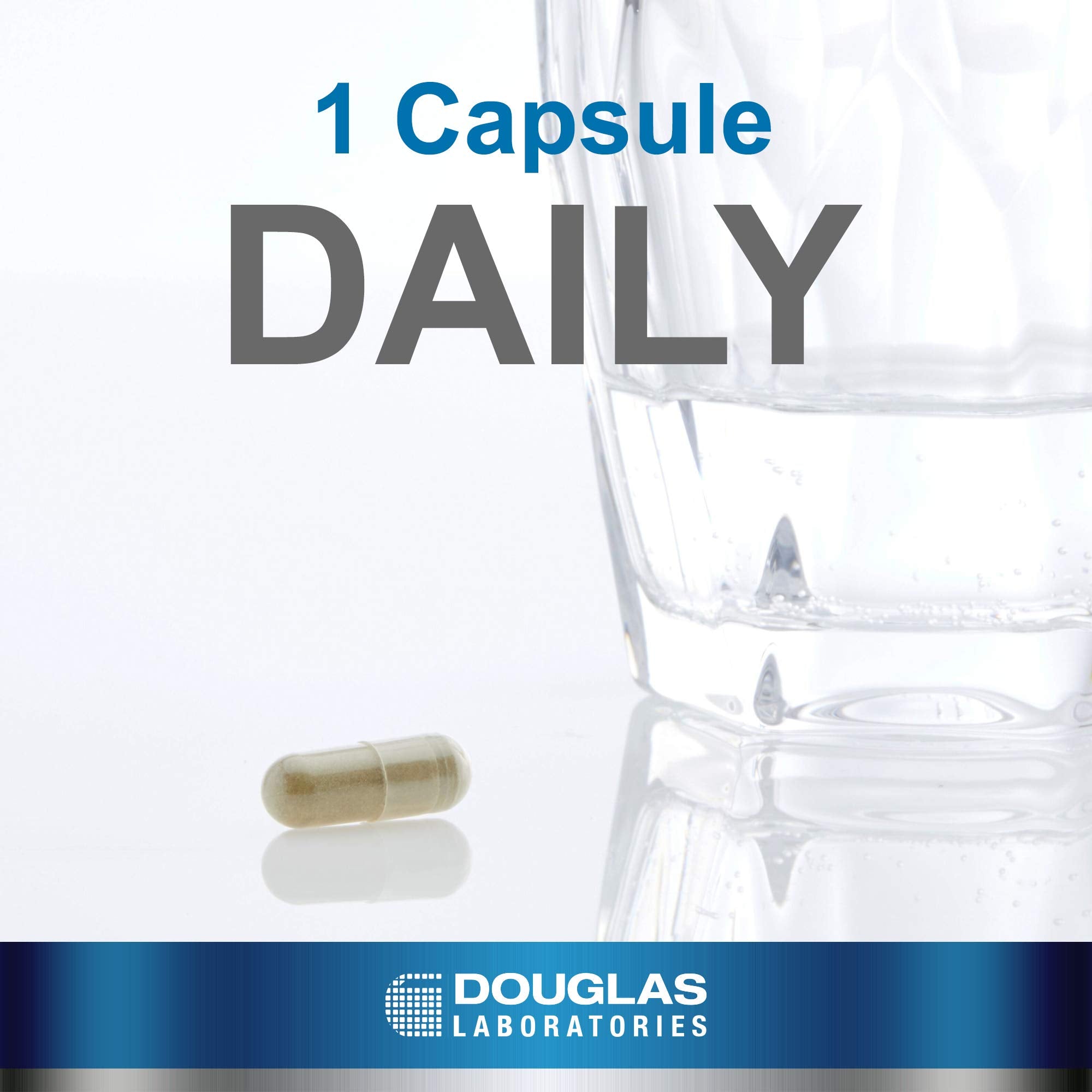 Capsules of Douglas Laboratories Olive Leaf Extract ready for daily antioxidant and GI support