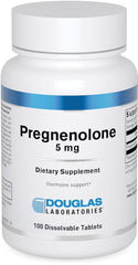 Douglas Laboratories Pregnenolone 5 mg tablet pack for daily hormone support.