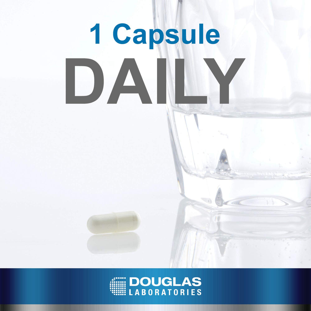 Label detail showing dosage and ingredient information for informed daily supplementation