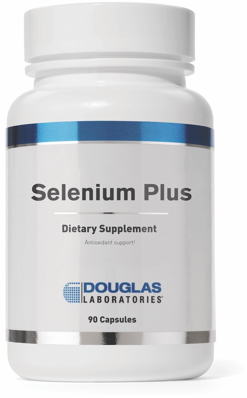 Douglas Laboratories Selenium Plus bottle front highlights essential mineral support
