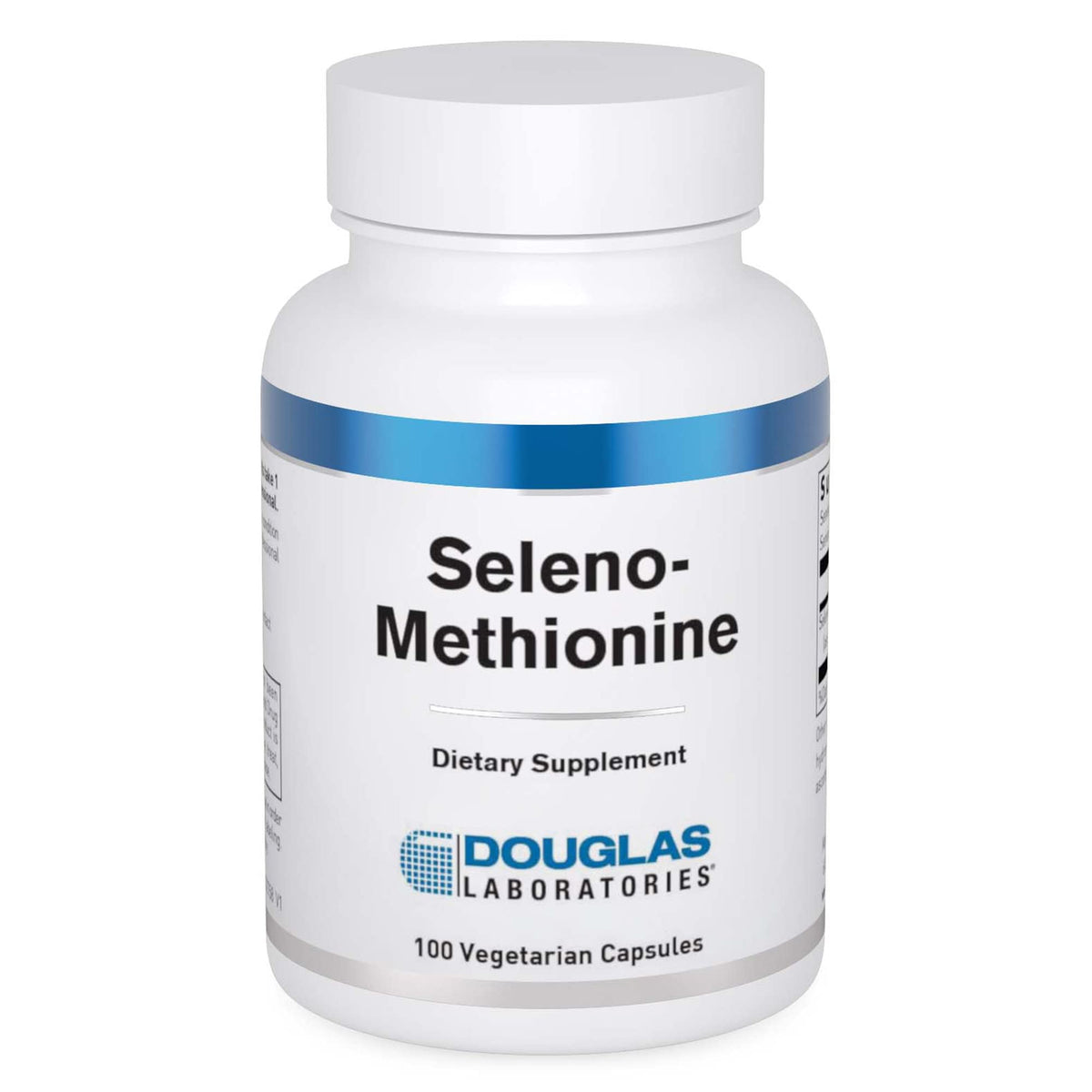 Douglas Laboratories Seleno-Methionine bottle with capsules for daily selenium support.