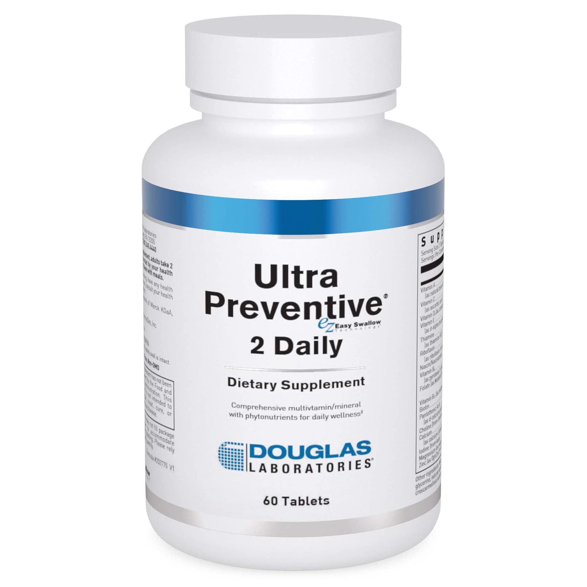 Douglas Laboratories Ultra Preventive 2 Daily bottle showing compact packaging for daily energy support