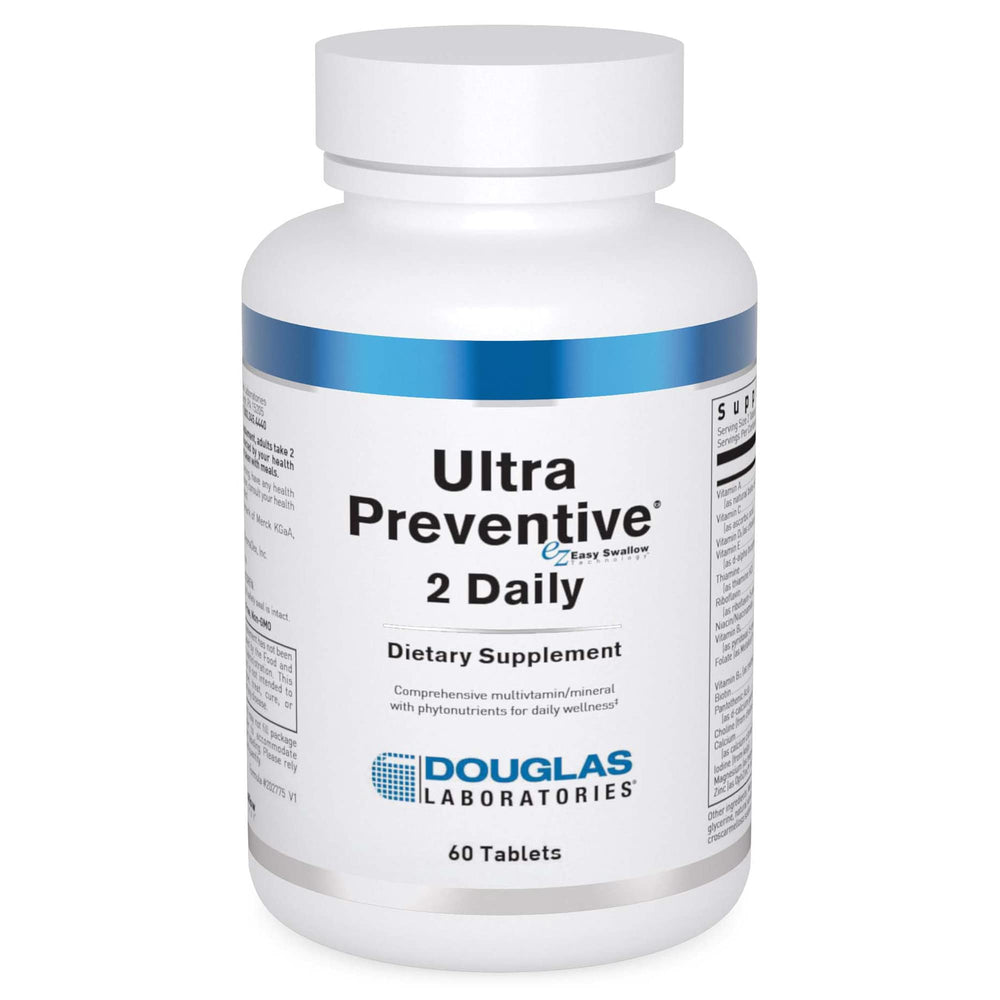 Douglas Laboratories Ultra Preventive 2 Daily bottle showing compact packaging for daily energy support