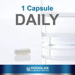 Douglas Laboratories Acetyl L-Carnitine 500 mg label close-up showing quality