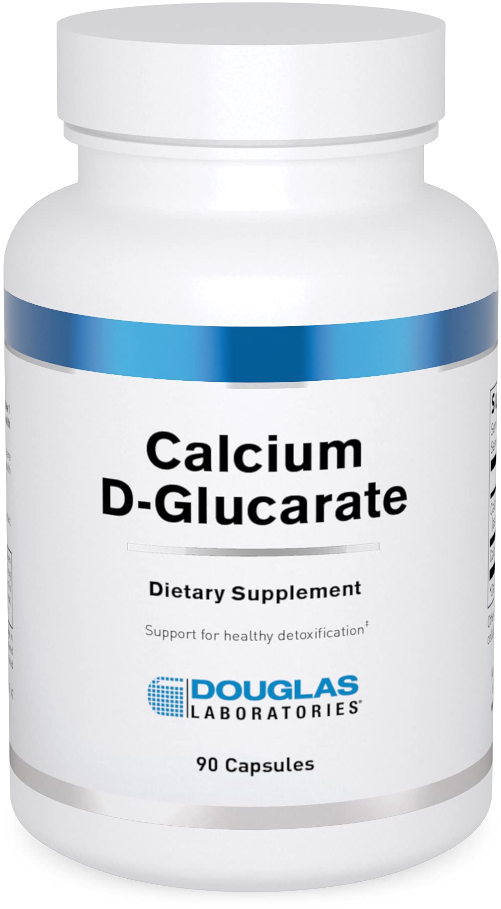 Douglas Laboratories Calcium D-Glucarate bottle front for potential detox support