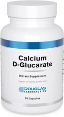 Douglas Laboratories Calcium D-Glucarate bottle front for potential detox support