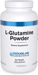 Douglas Laboratories L-Glutamine powder bottle for GI support.