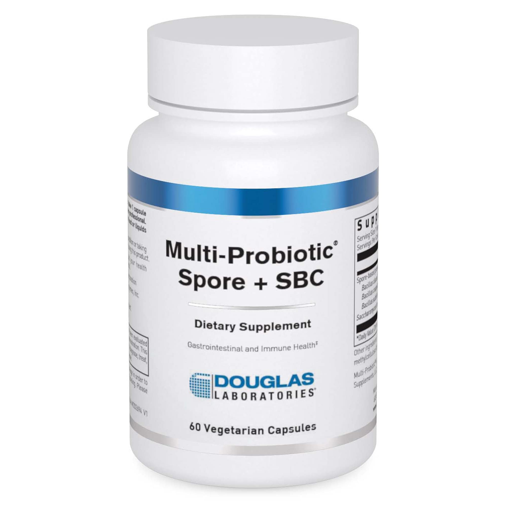 Douglas Laboratories Multi-Probiotic Spore + SBC bottle for potential gut support and immune balance